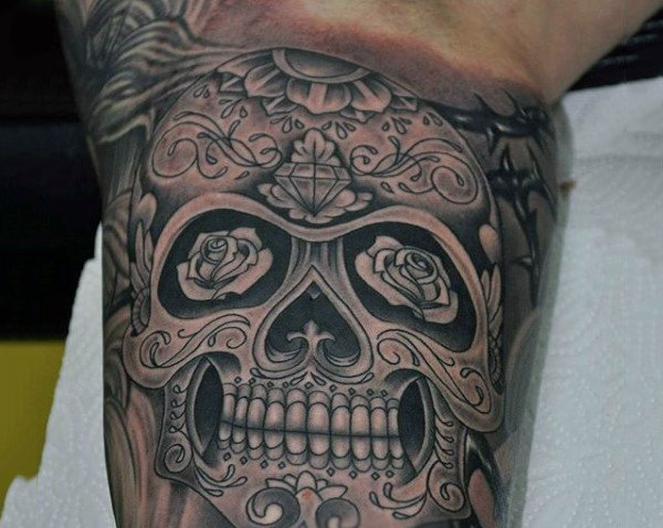 90 Tatouages de têtes de morts mexicaines (en sucre) Et leur signification