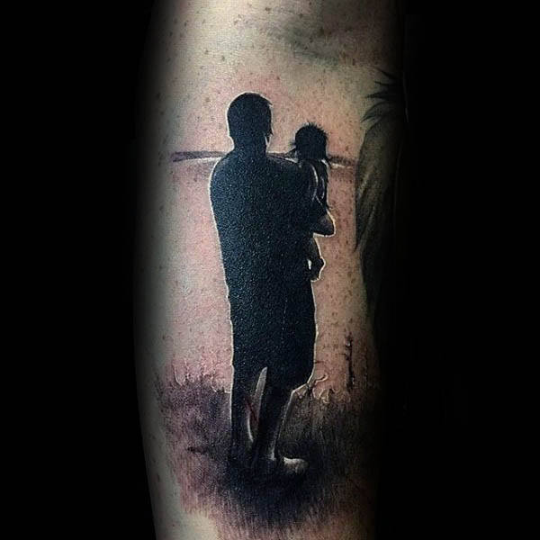 100 Tatouages de silhouettes et de contours