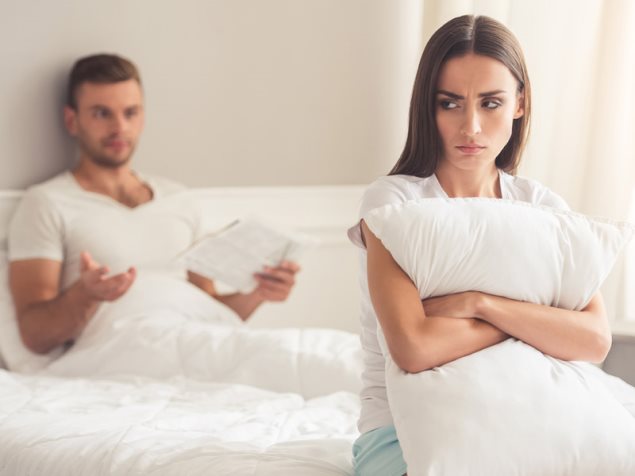 couple se disputant