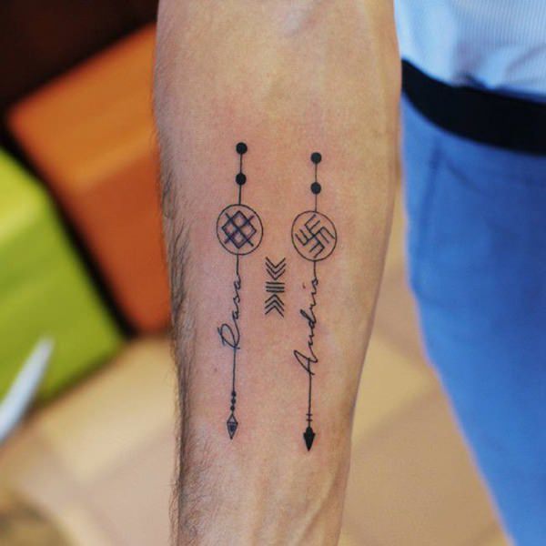 arrow tattoo 203
