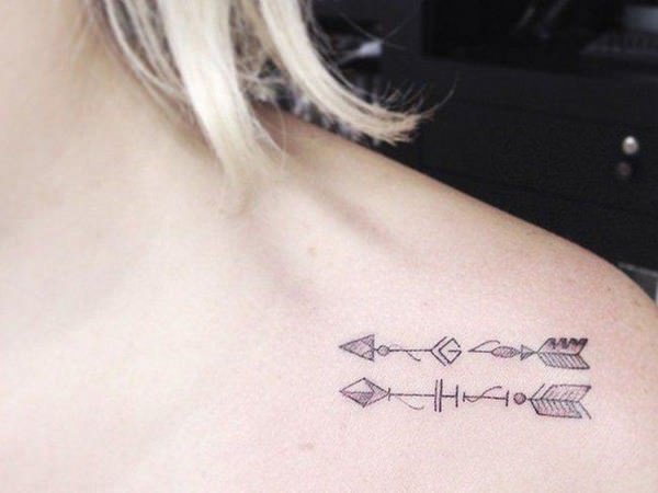 arrow tattoo 205