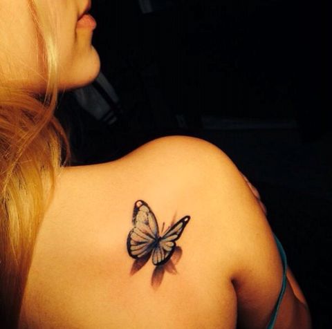 butterfly tattoo 1286