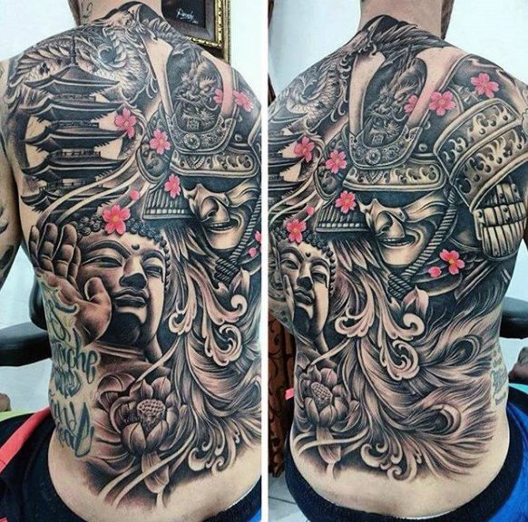 back tattoo 381