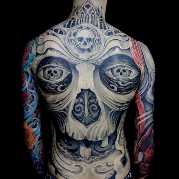 back tattoo 445