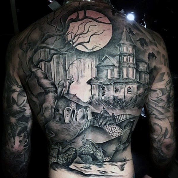 back tattoo 569