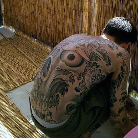 back tattoo 637