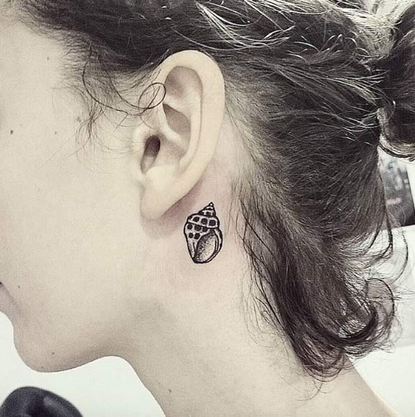 behind ear tattoo 429