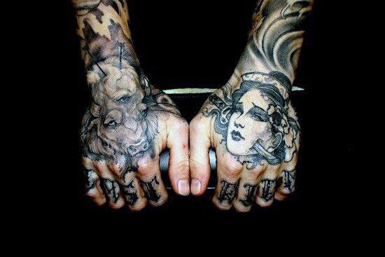 hand tattoo 1205