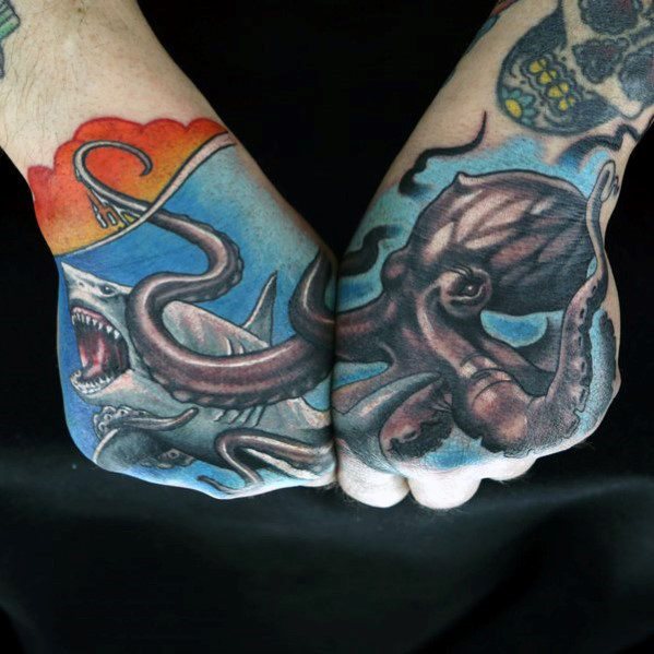 hand tattoo 125