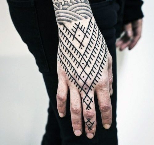 hand tattoo 1261
