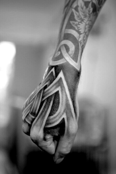 hand tattoo 1333