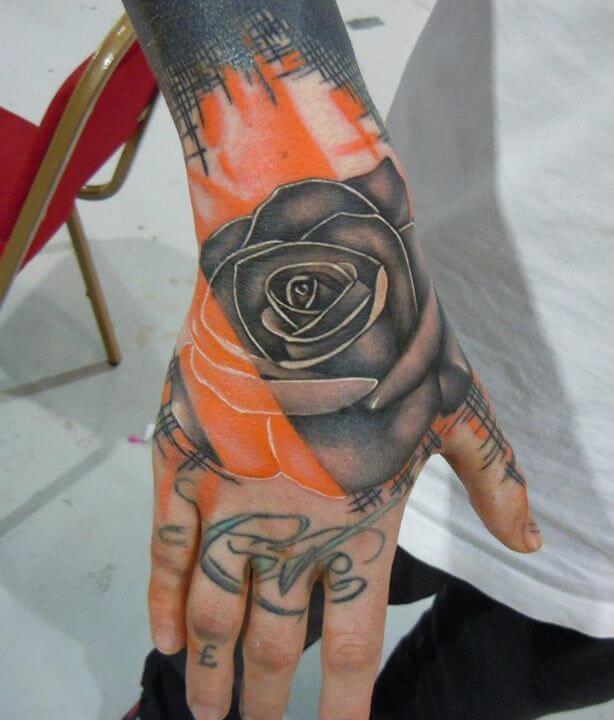hand tattoo 341