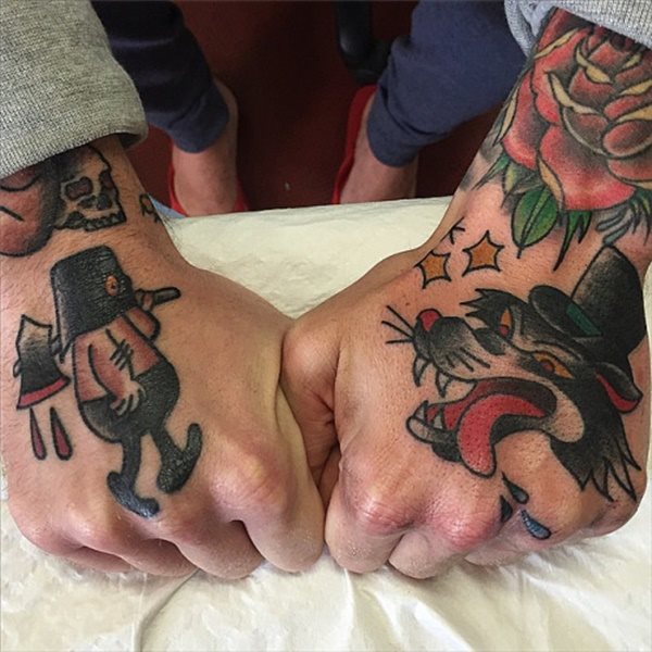 hand tattoo 953