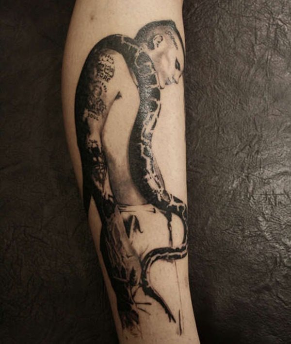 leg tattoo 209
