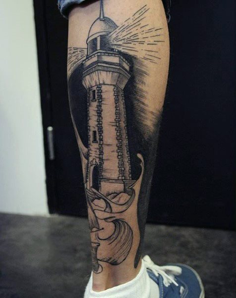 leg tattoo 277