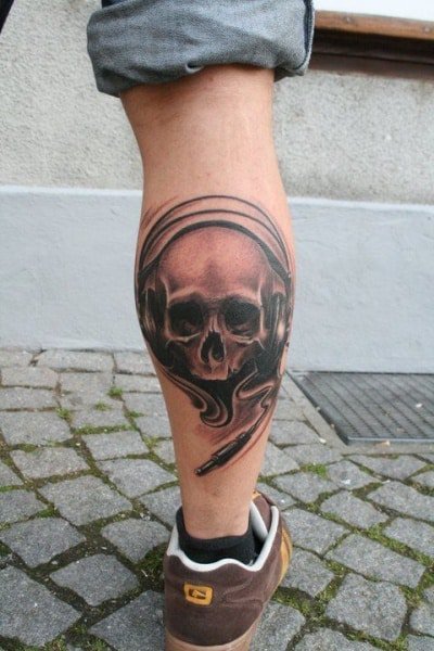 leg tattoo 293