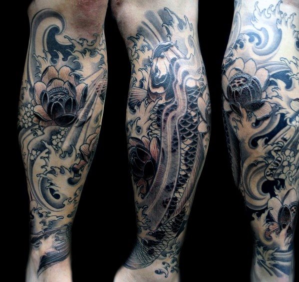 leg tattoo 433