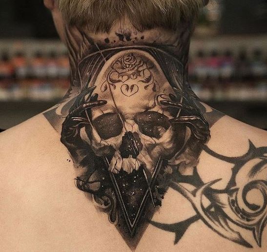 neck tattoo 289