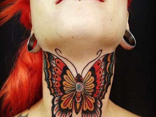 neck tattoo 349