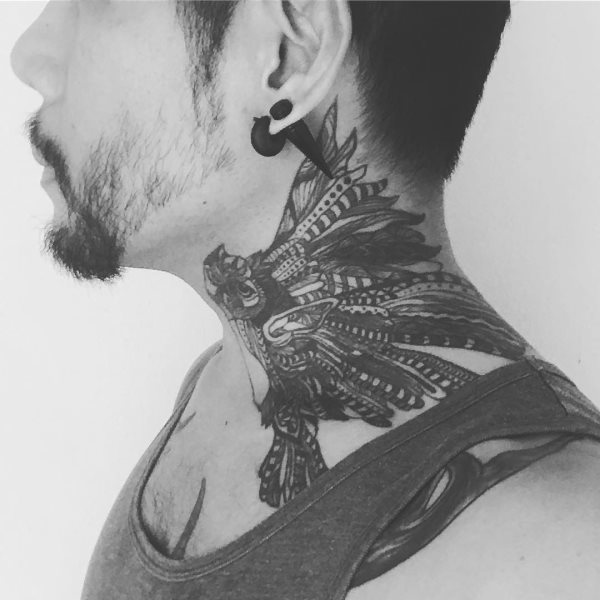 neck tattoo 49
