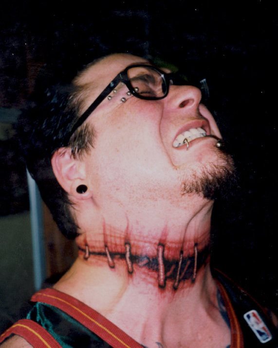 neck tattoo 649