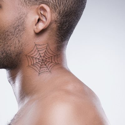 neck tattoo 677