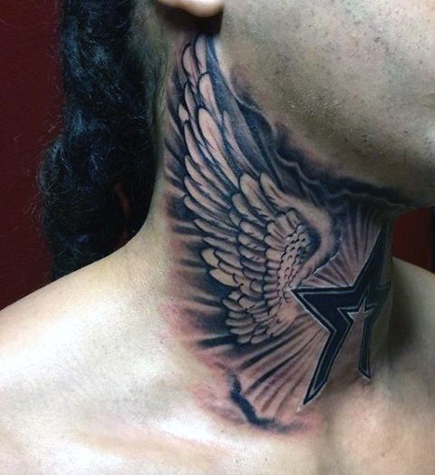 neck tattoo 685