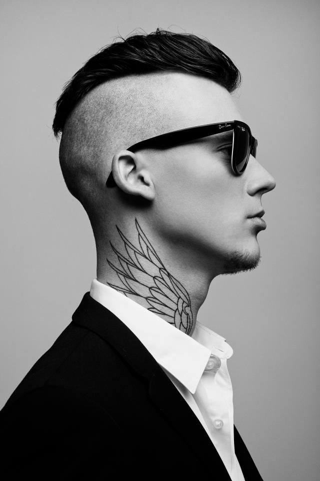 neck tattoo 697