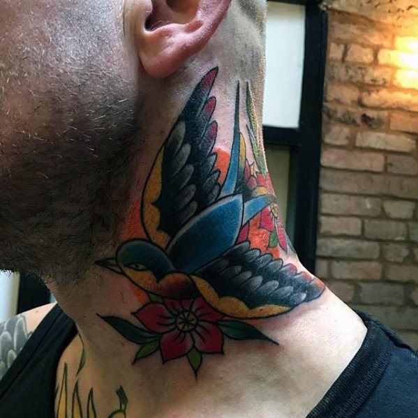 swallow tattoo 35