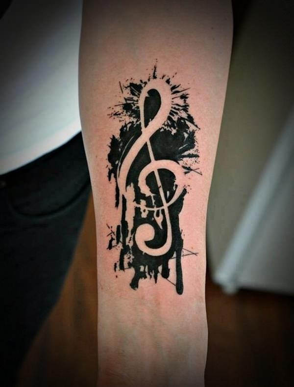 music tattoo 145