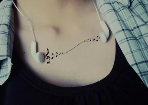 music tattoo 147
