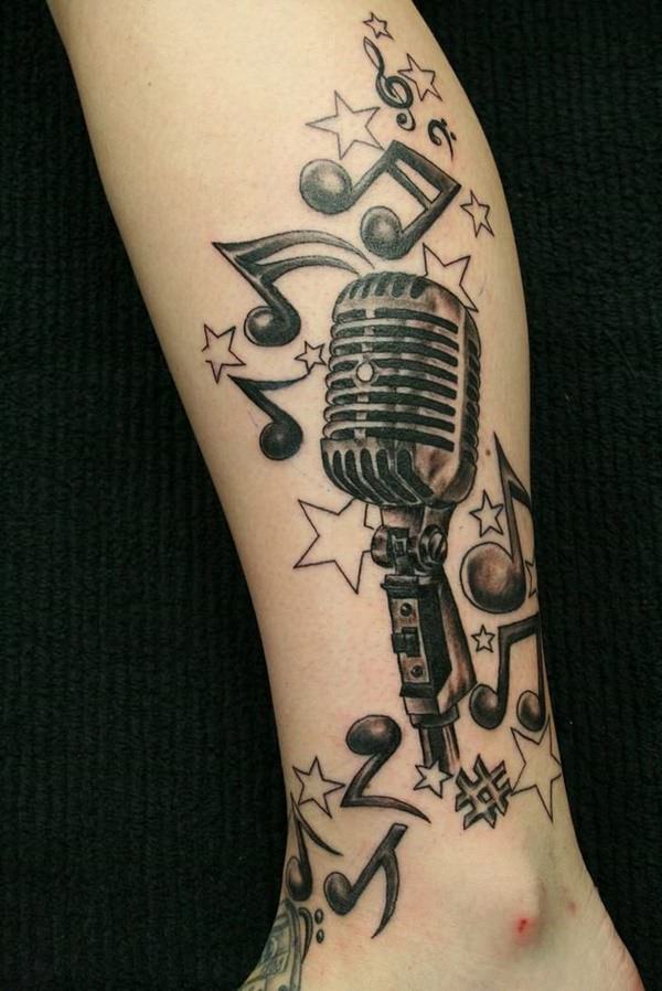 music tattoo 148