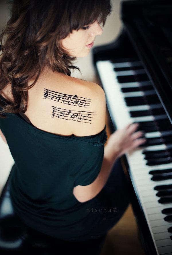 music tattoo 157