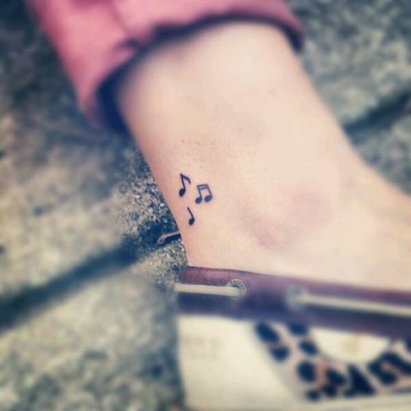 music tattoo 160
