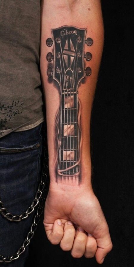 music tattoo 170