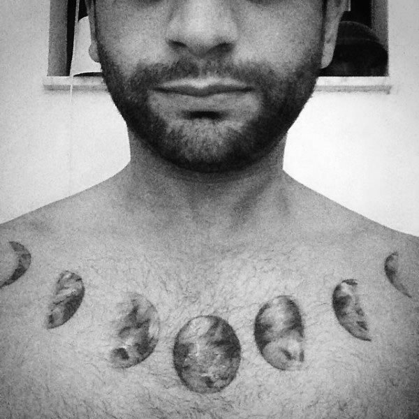 moon phases tattoo 07