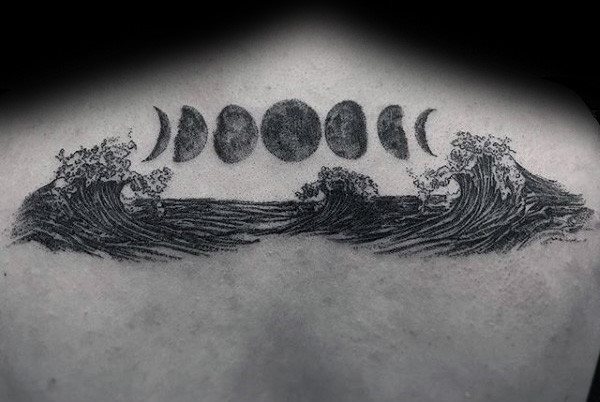 moon phases tattoo 103