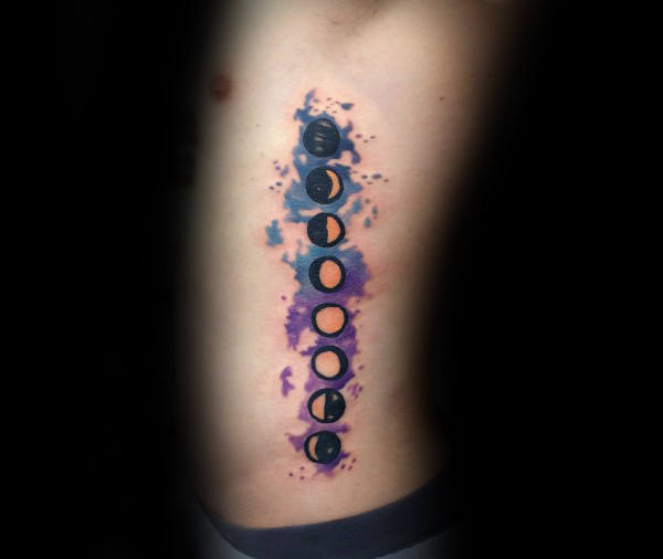 moon phases tattoo 143
