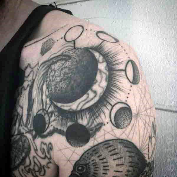 moon phases tattoo 35