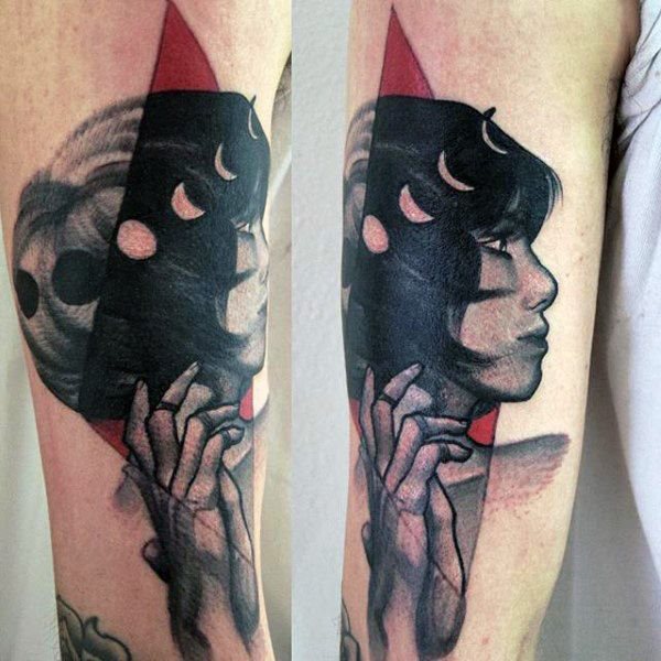 moon phases tattoo 43