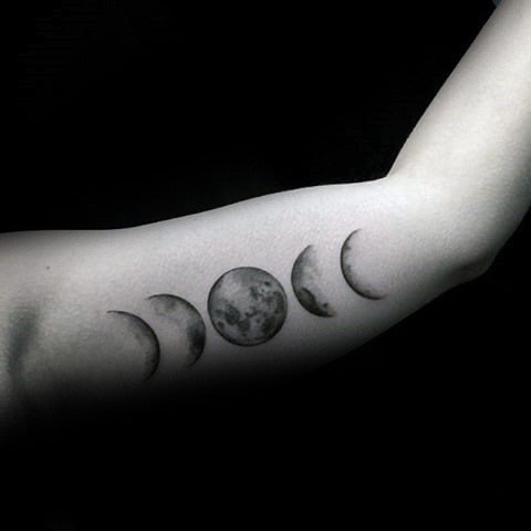 moon phases tattoo 47