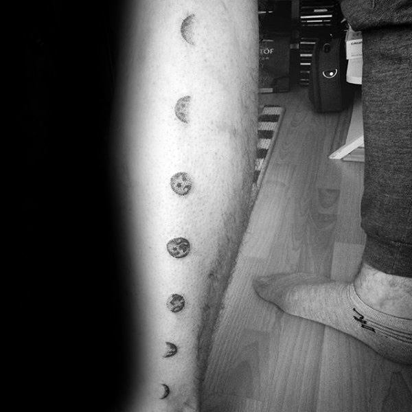 moon phases tattoo 67