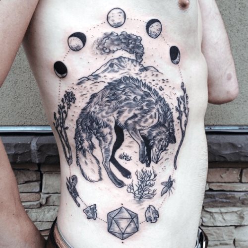 moon phases tattoo 97