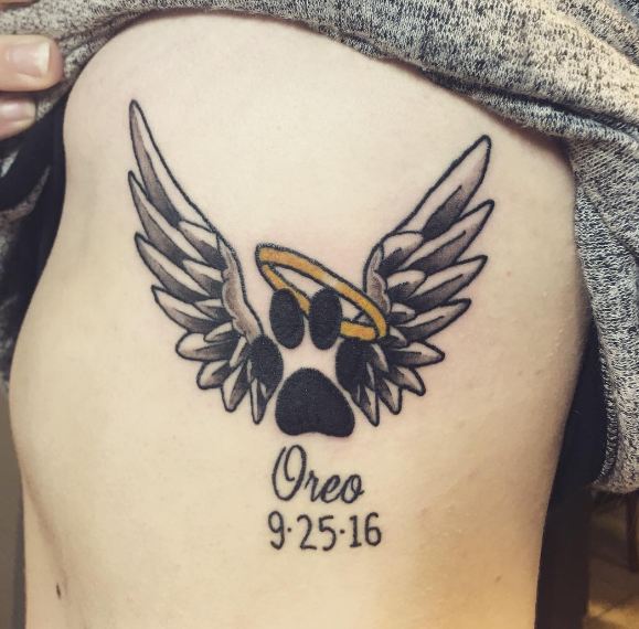 remembering dead people tattoo 124