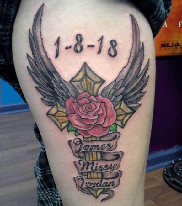 remembering dead people tattoo 178