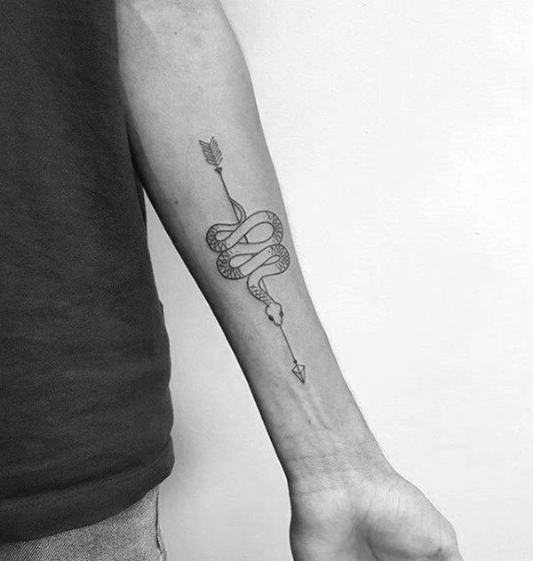 tatuaggio freccia 152