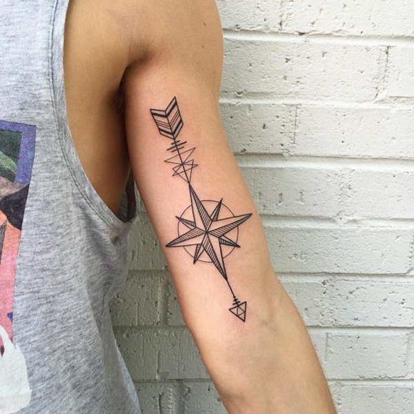 tatuaggio freccia 178