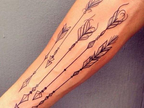tatuaggio freccia 191