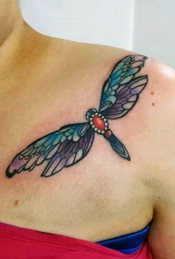 tatuaggio libellula 125