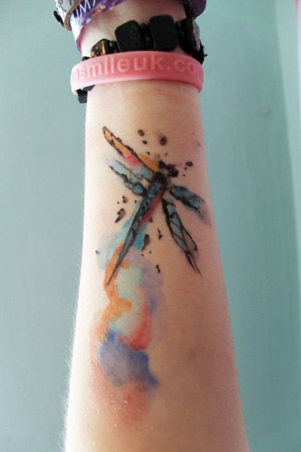 tatuaggio libellula 130